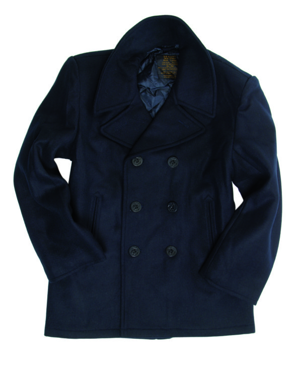 Cappotto di lana US NAVY blu MIL-TEC